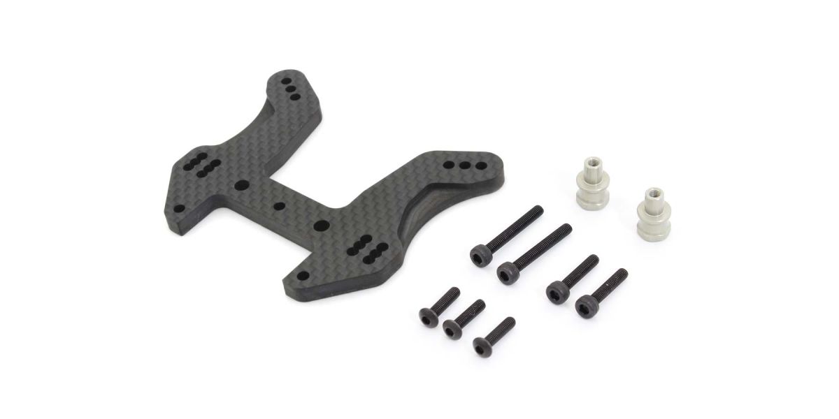 Kyosho Dämpferbrücke Vorn Inferno MP10 - Carbon (47) IFW635