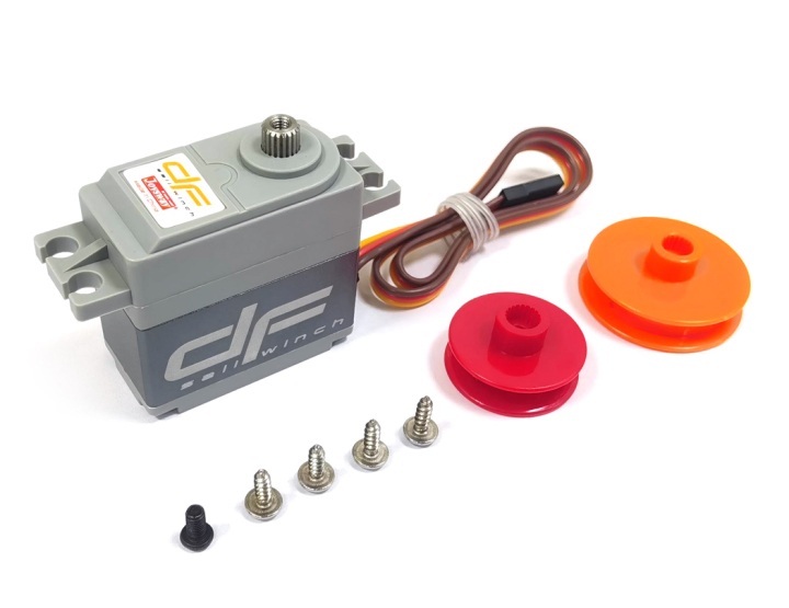 Joysway Racing Sail winch servo 16mm+25mm drums DF65/95 881588