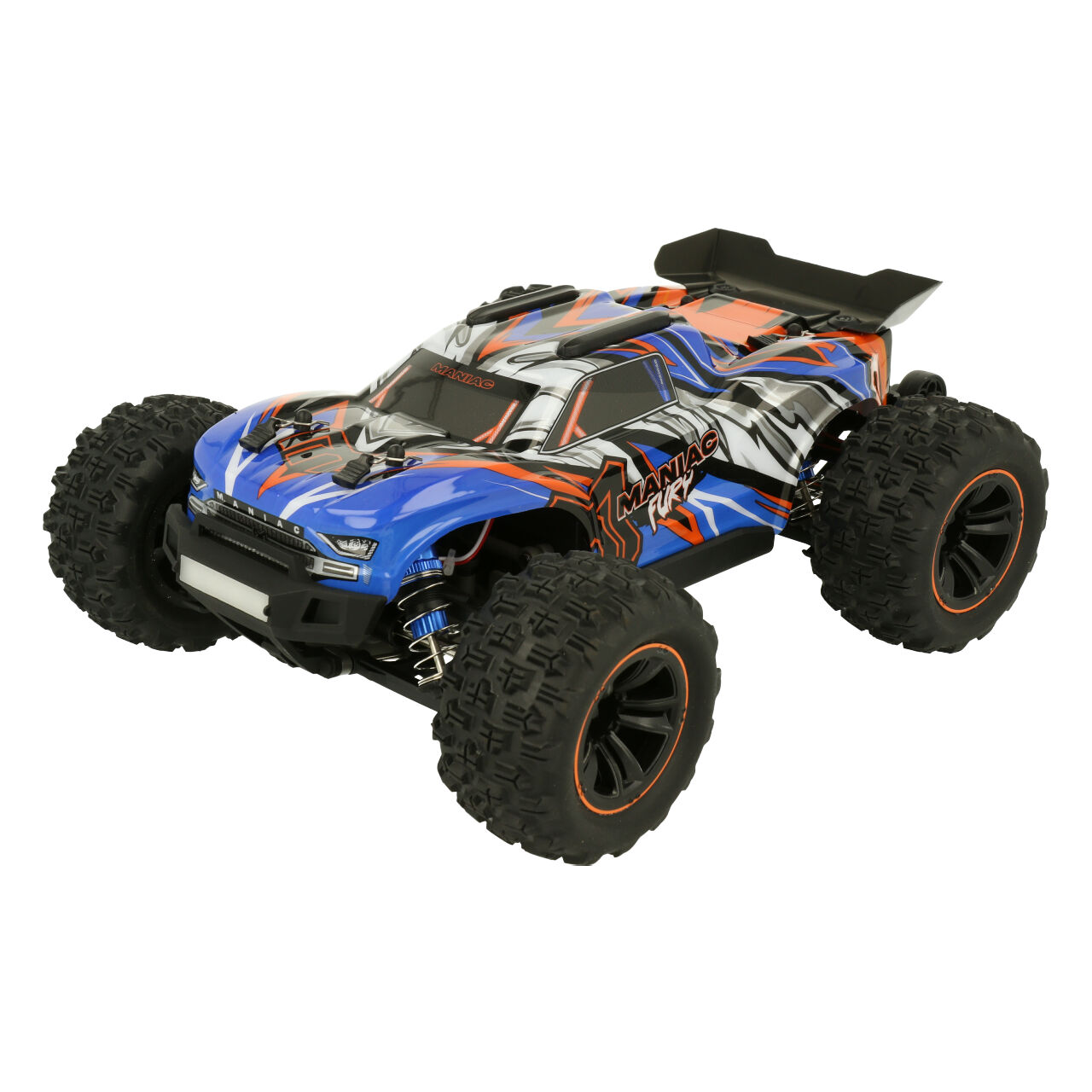 MANIAC Hyper GO Fury Brushed Truggy 1/16 blau/orange - Abbildung 1