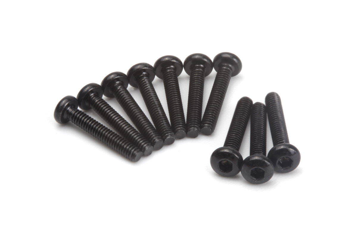 HPI Rundkopfschrauben M2x12mm (Sechskant/10St.) 161183