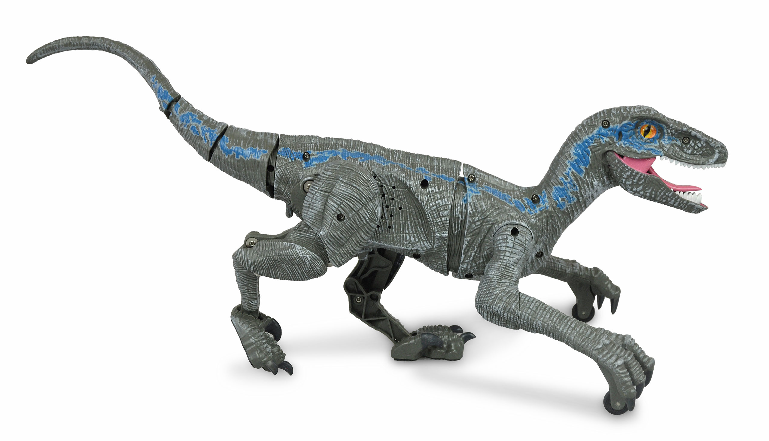 Amewi Velociraptor RC Dinosaurier 45cm, RTR grau 40009