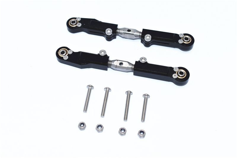 GPM Edelstahl Spurstange m. Alu-Kugelpfannen oben hinten schwarz ARRMA Limitless, Infraction 6s MAF057SBK