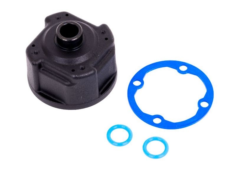 Traxxas Diffgehäuse samt Kleinteile (Lagerung, O-Ringe, Dichtung) 9581
