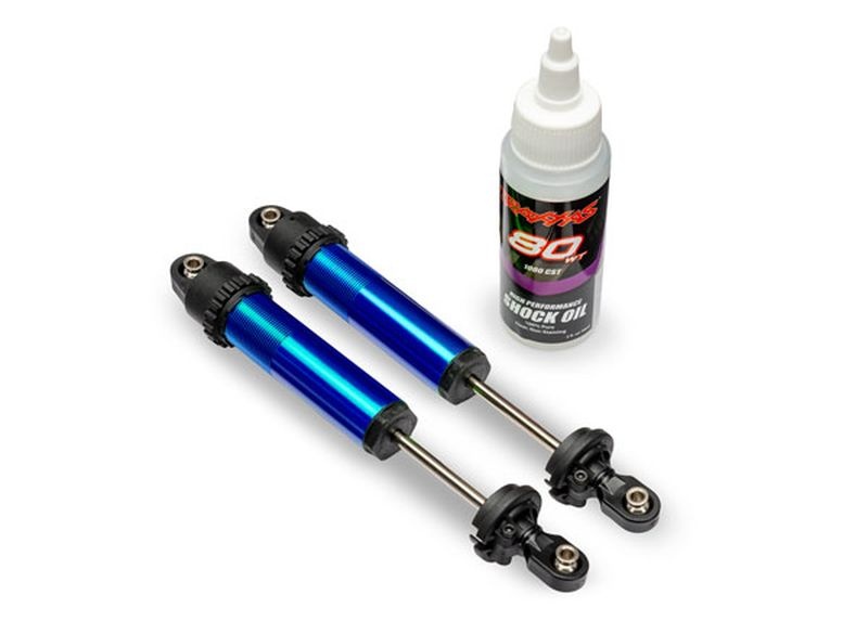 Traxxas Dämpfer GTMAXX hi blau ohne Federn Funco 10962-BLUE