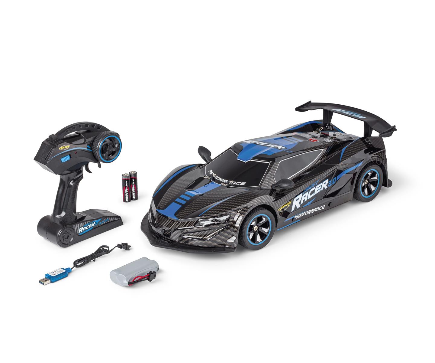 Carson 04250 1:10 Night Racer 2.0 2.4G 100% RTR blau 500404250