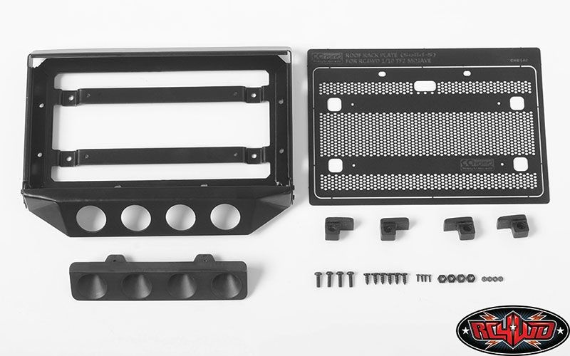 RC4WD Mountaineer Roof Rack w/Lights for Mojave II Body Set VVV-C0385