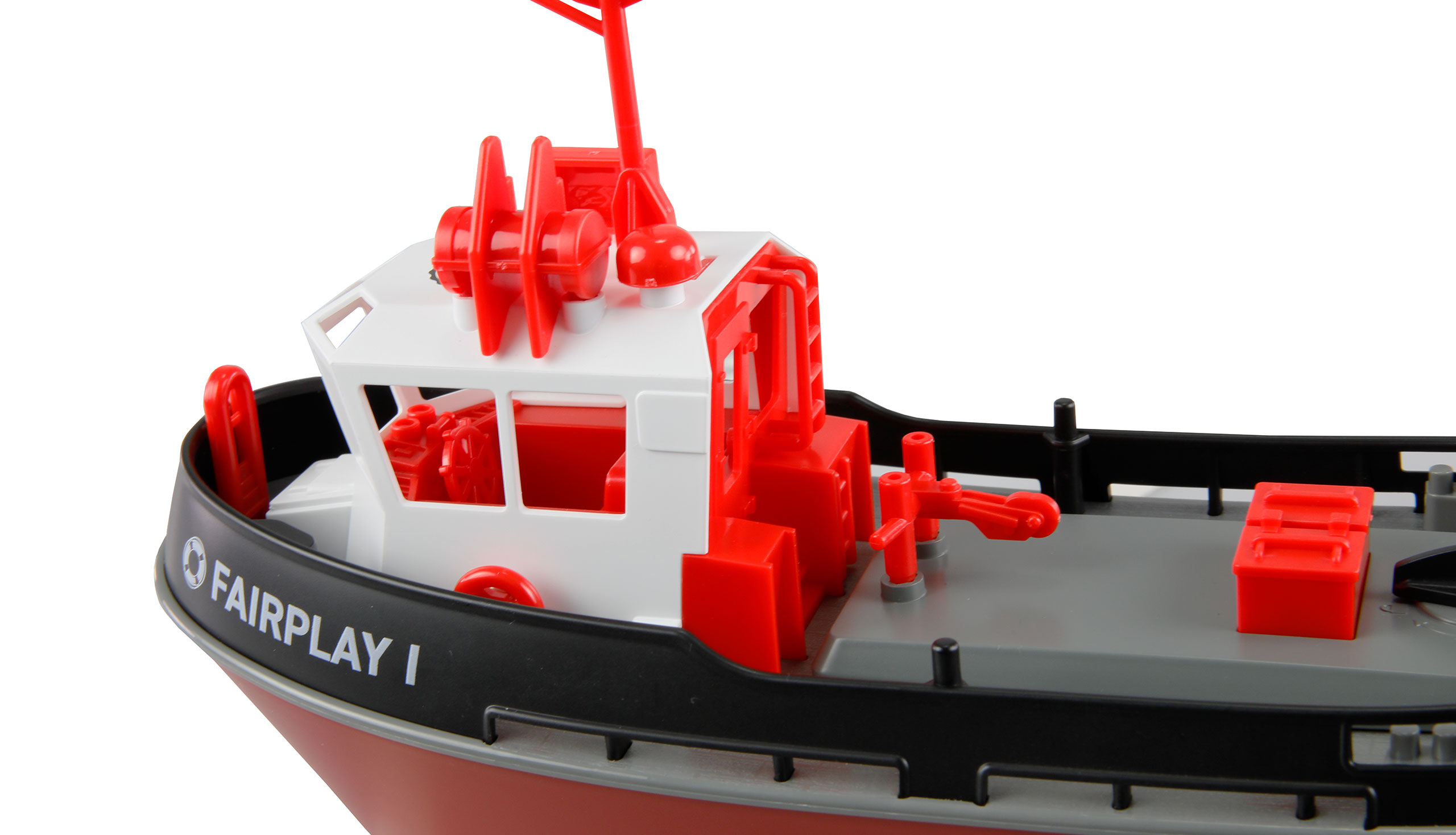 Amewi Fairplay I Schlepper Boot 1:72 RTR schwarz 26109