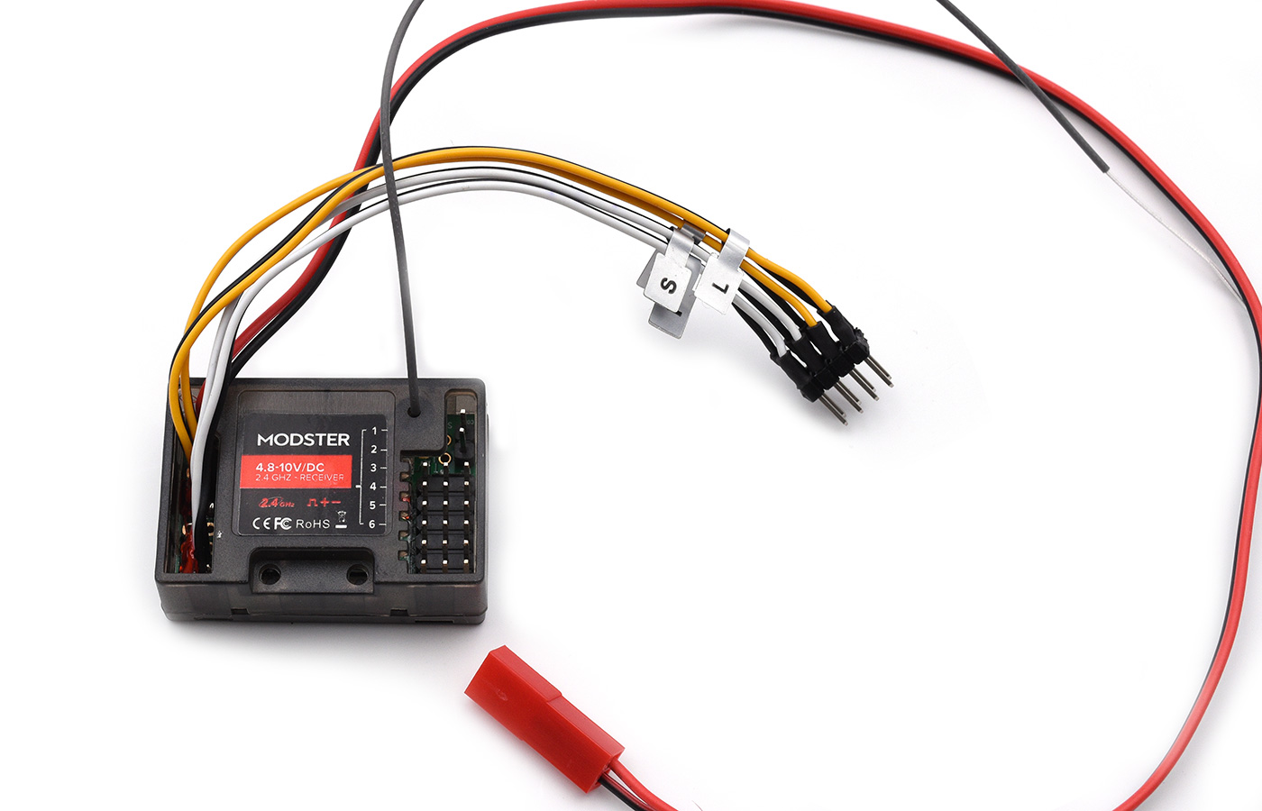 Modster Empfänger 5 Kanal mit Lichtfunktion Predator MD10710
