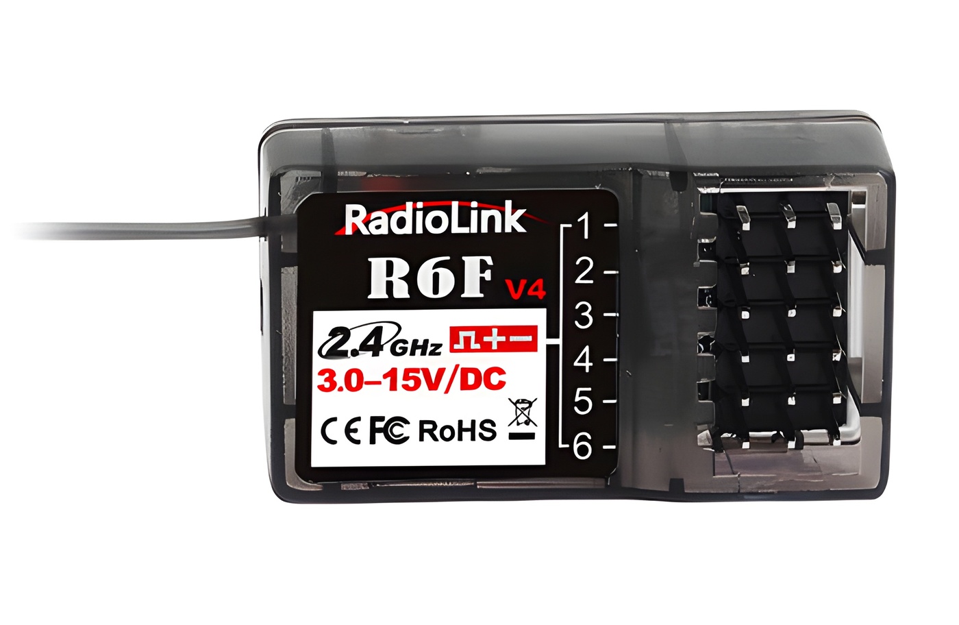 RadioLink Empänger R6F 6-Kanal R6F
