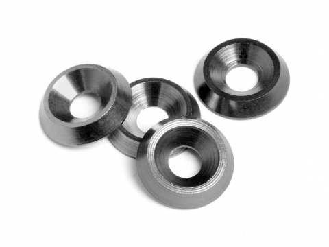 HPI Konusscheibe 3X9X2mm (Grau/4St) 88008