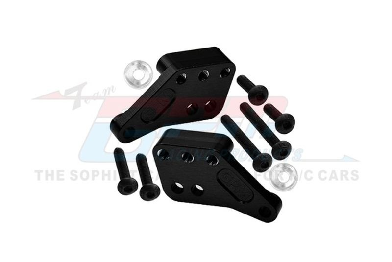 GPM Alu Dämpferhalter schwarz v/h TRX MAXX-SLASH & MAXX TS056ABK