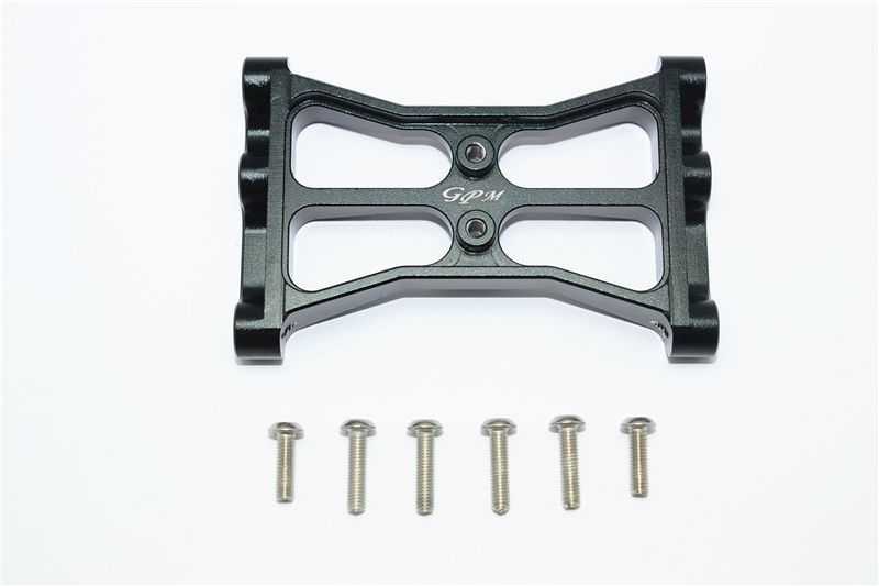 GPM Alu Chassis Verbindungsverstärkung schwarz Traxxas Traxxas4 Defender, Traxxas6