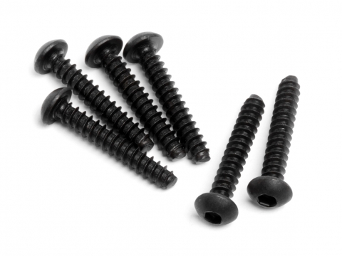 HPI Flachkopfschneidschraube M3X18mm (6St) 94357