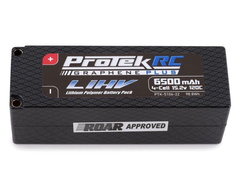 ProTek RC 4S 120C Low IR Si-Graphene HV LiPo Batterie (15.2V, 6500mAh, 138x48x48mm, 578g)