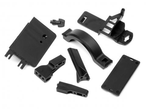 HPI Akkubox Halter/Abdeckung Set (Savage Flux) 100909