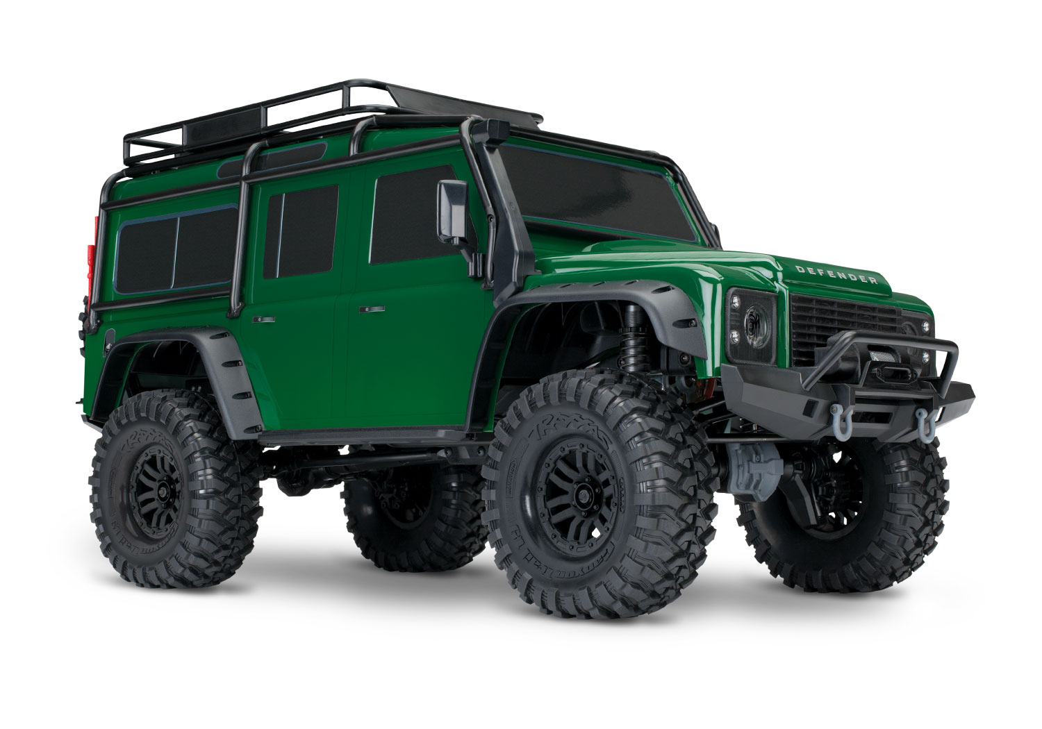 Traxxas TRX-4 Land Rover Defender Grün Clipless Crawler 82256-4