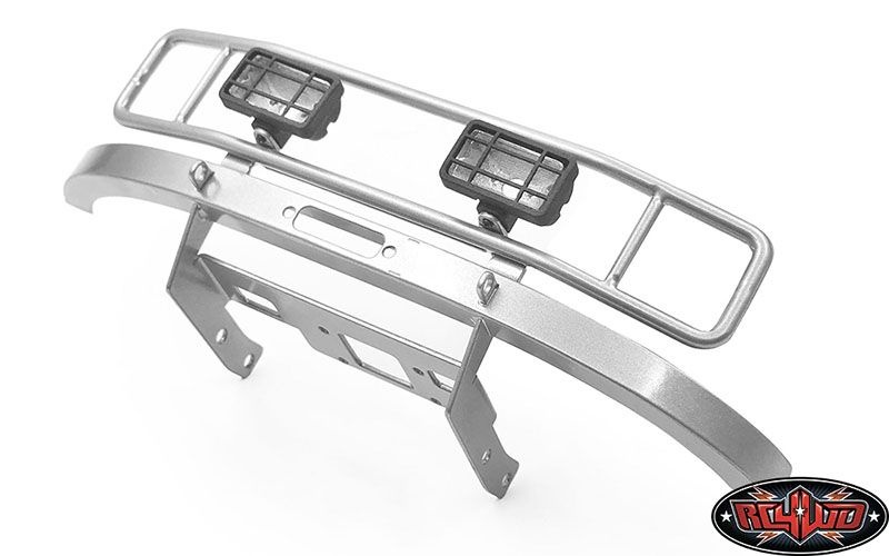 RC4WD Ranch Steel Front Winch Bumper w/ Lights VVV-C0935