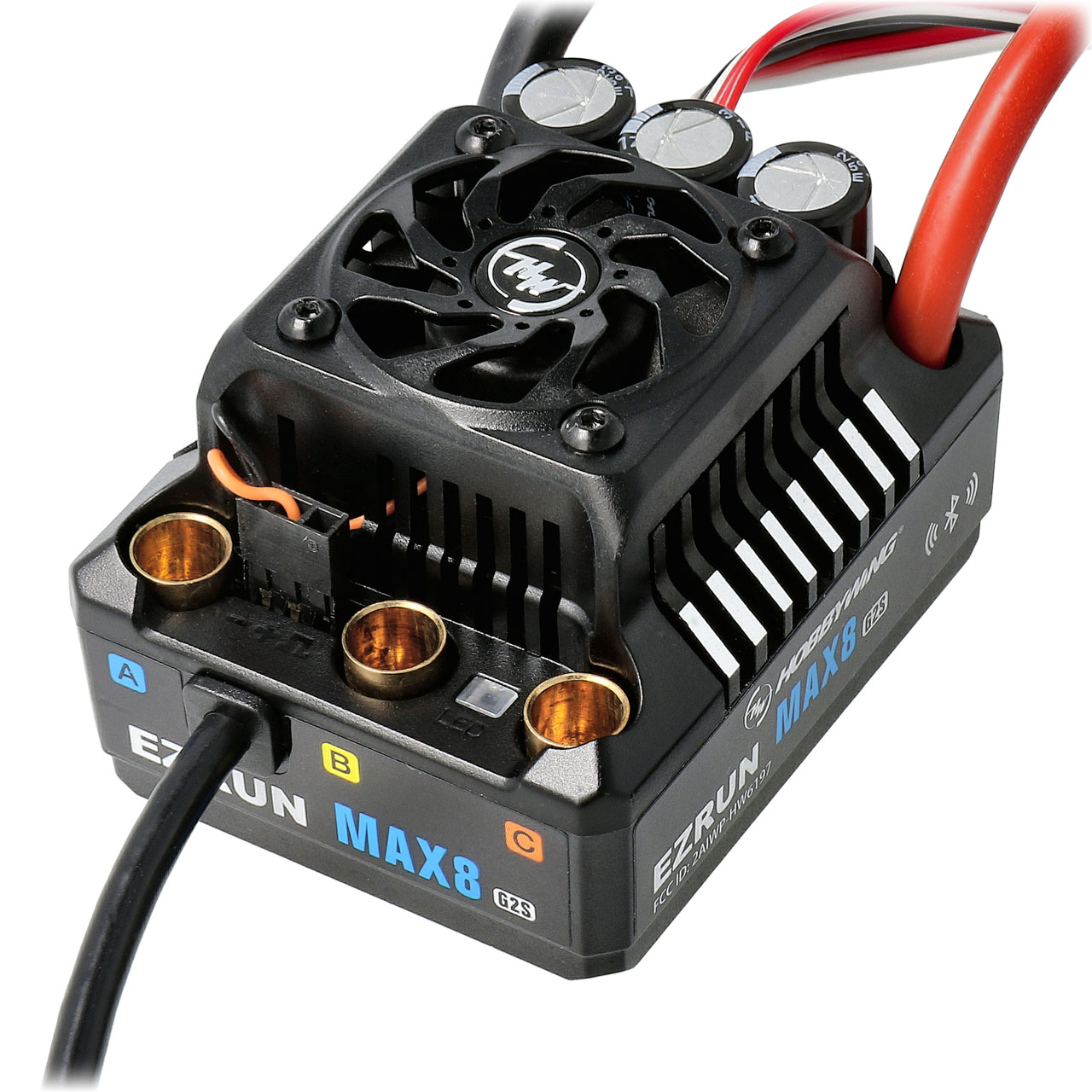 Hobbywing Ezrun MAX8 G2S Regler 160 Amp, 3-6s LiPo, BEC 6A 30103205