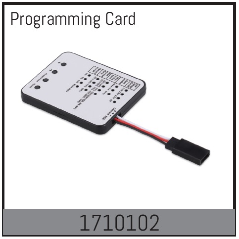 Absima Programming Card 1710102