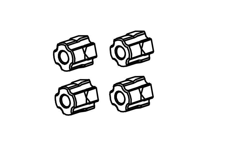 Absima Shock Pilar (4) 1610135