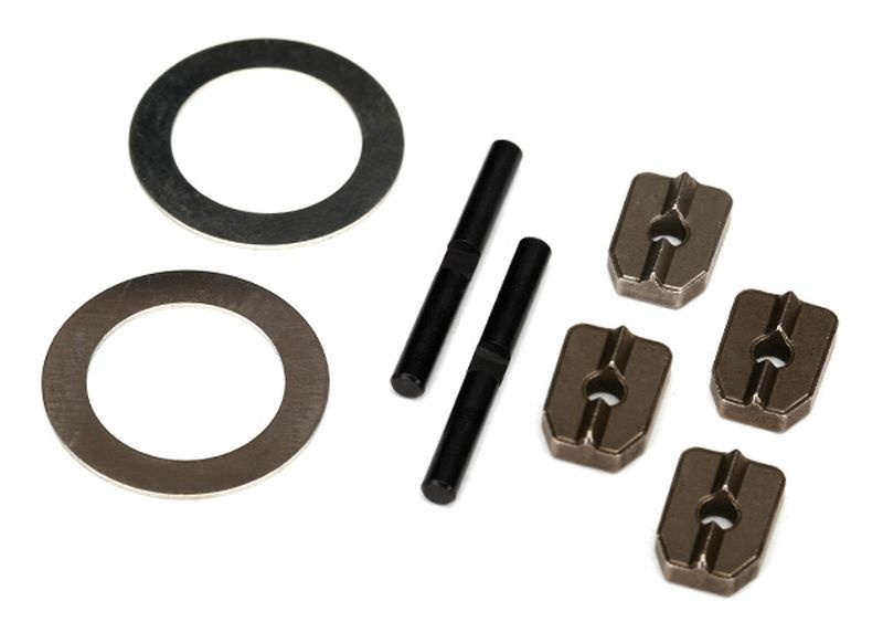 Traxxas Spider gear shaft (2)/ spacers (4)/16x23.5x.5 stainless wash 7783X