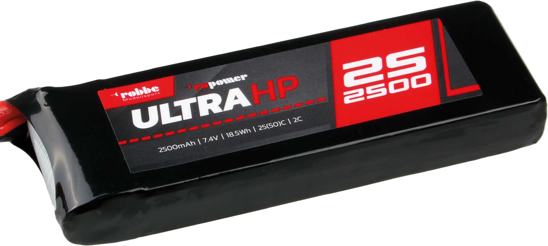 Robbe RO-POWER ULTRA HP 2500MAH 7,4 VOLT 2S 25(50)C LIPO AKKU 7408