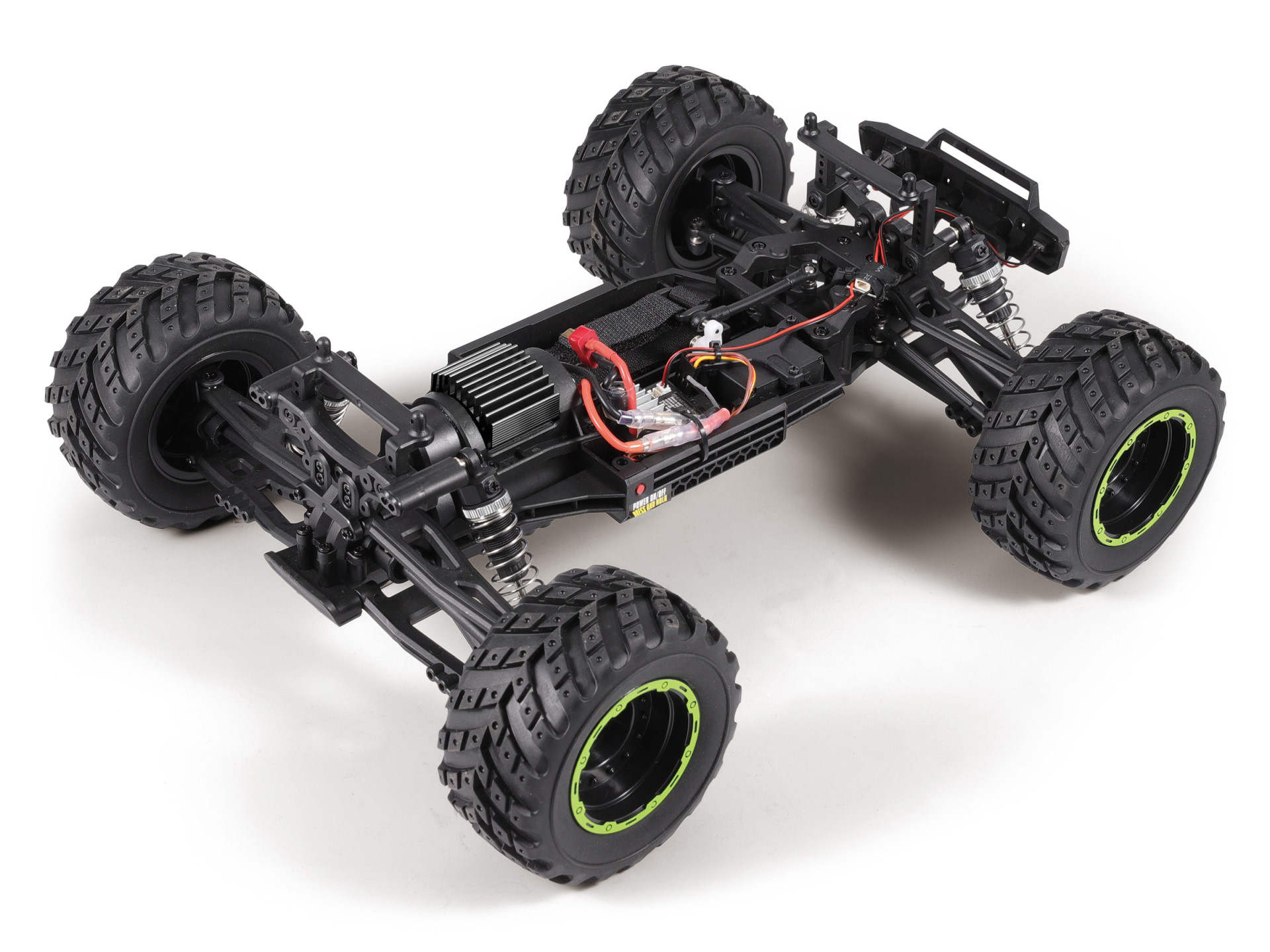 BLACKZON Smyter MT 1/12 4WD Elektro Monster Truck Grün 540110 - Abbildung 6