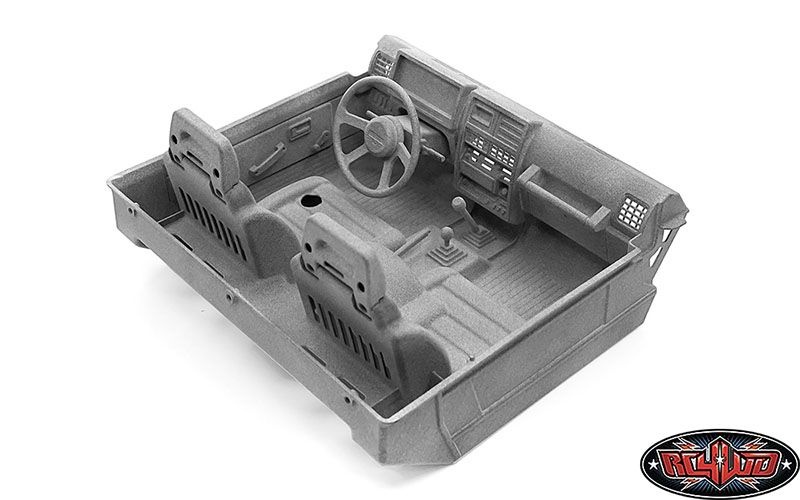 RC4WD Detaillierte Innenkabine grau VVV-C5002