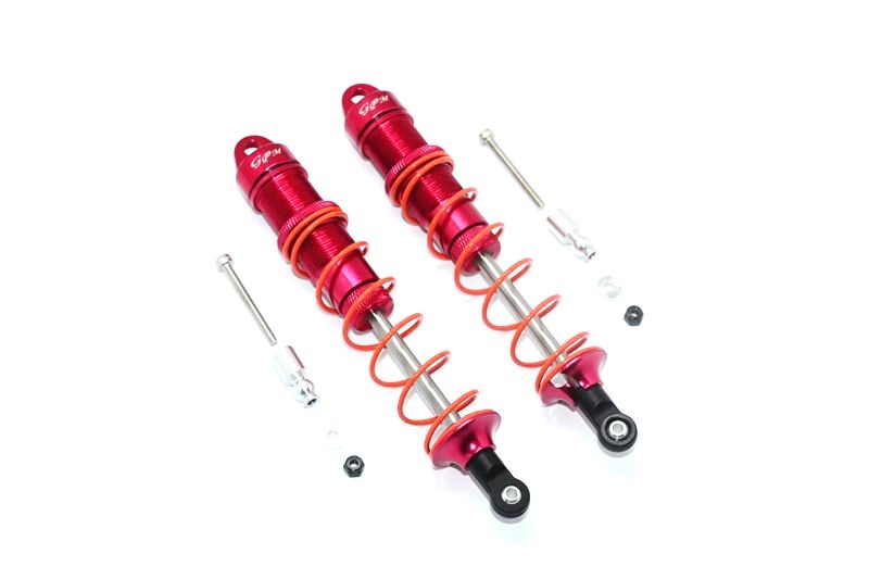 GPM Alu Dämpfer 135mm hinten rot ARRMA Kraton, Talion, Outcast, Fireteam 6s MAK135RRORBEBK