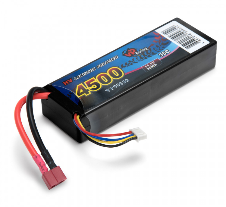 Vapex LiPo Akku 3S 11,1V 4500mAh 35C Hard T-kontakt VP99352