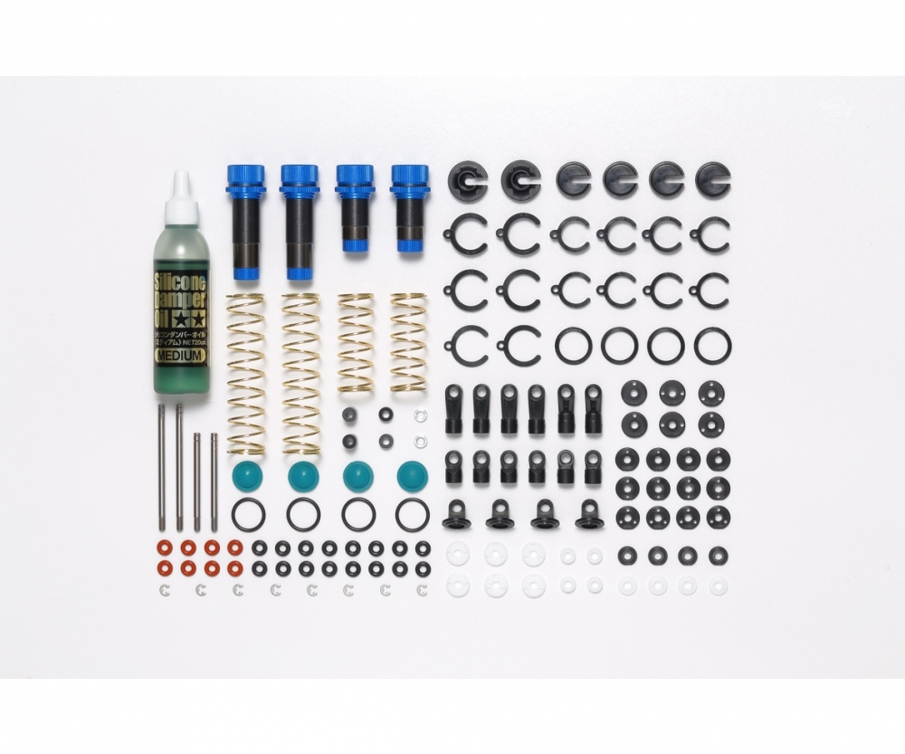 Tamiya 54993 TT-02B/DF-03 Alu Öldämpfer-Set (2+2) 300054993