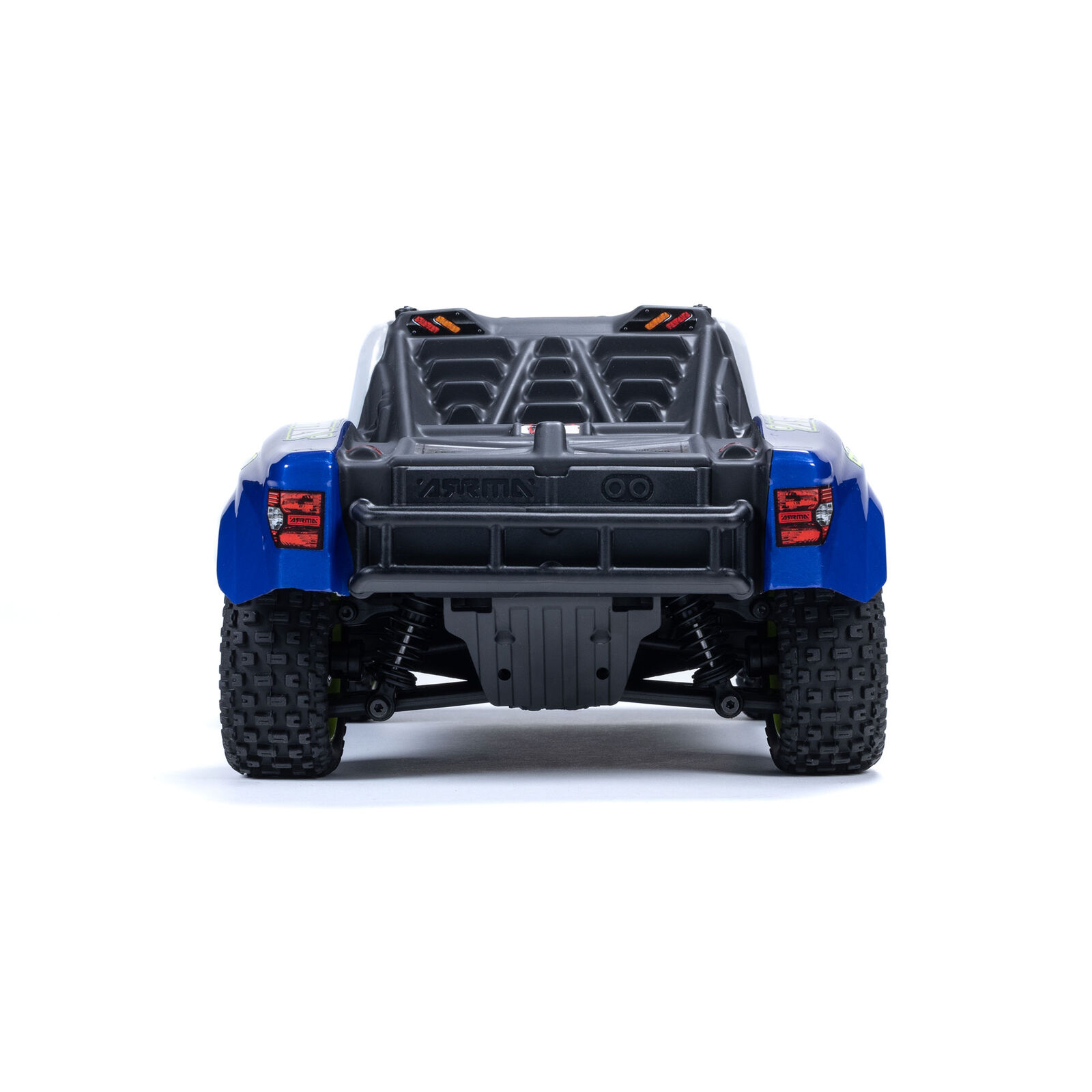 ARRMA MOJAVE GROM MEGA 380 Brushed 4X4 Small Scale Desert Truck RTR mit Akku & Lader, Blue/White ARA2104T2