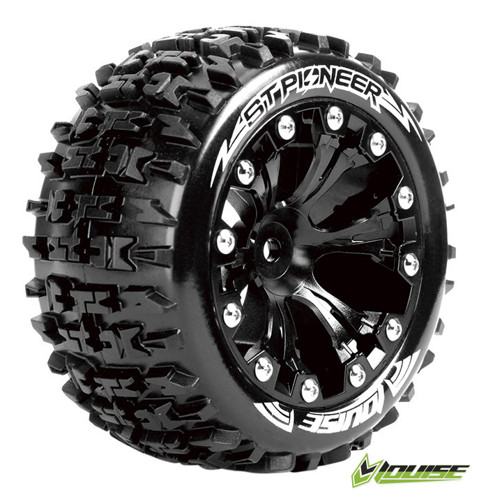 Louise Reifen mit Felgen ST-PIONEER 2,8 Black 0-Offset (2) L-T3227B
