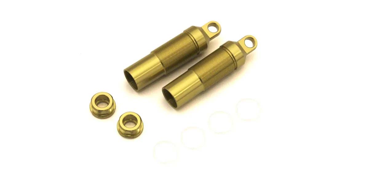 Kyosho Dämpfergehäuse Hinten Turbo Optima (2) Gold OTW129-01B