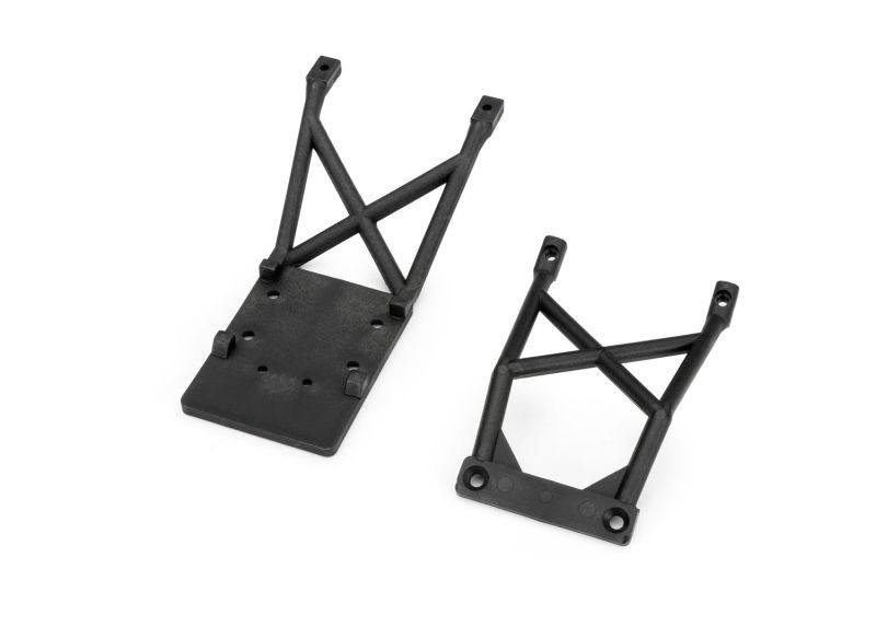Traxxas Skid-Platten v/h schwarz Stampede, Bigfoot 3623-BLK