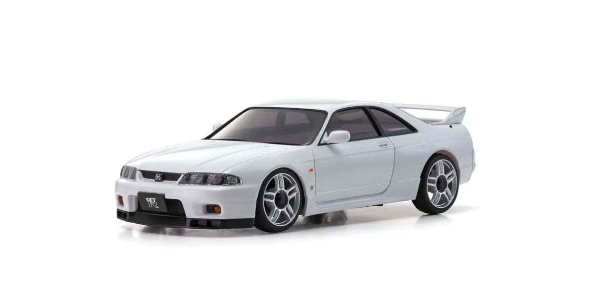 Kyosho Autoscale Mini-Z Skyline GT-R R33 V-Spec White (MA020) MZP468W