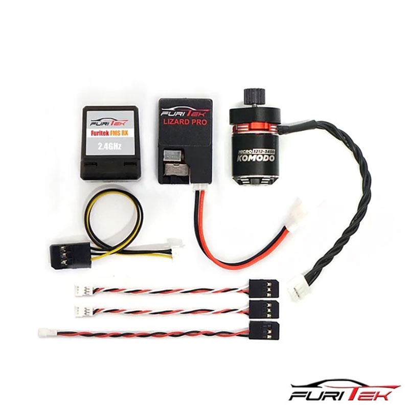 FURITEK Stinger Brushless Power System mit Empfänger für FCX24 FUR-2331