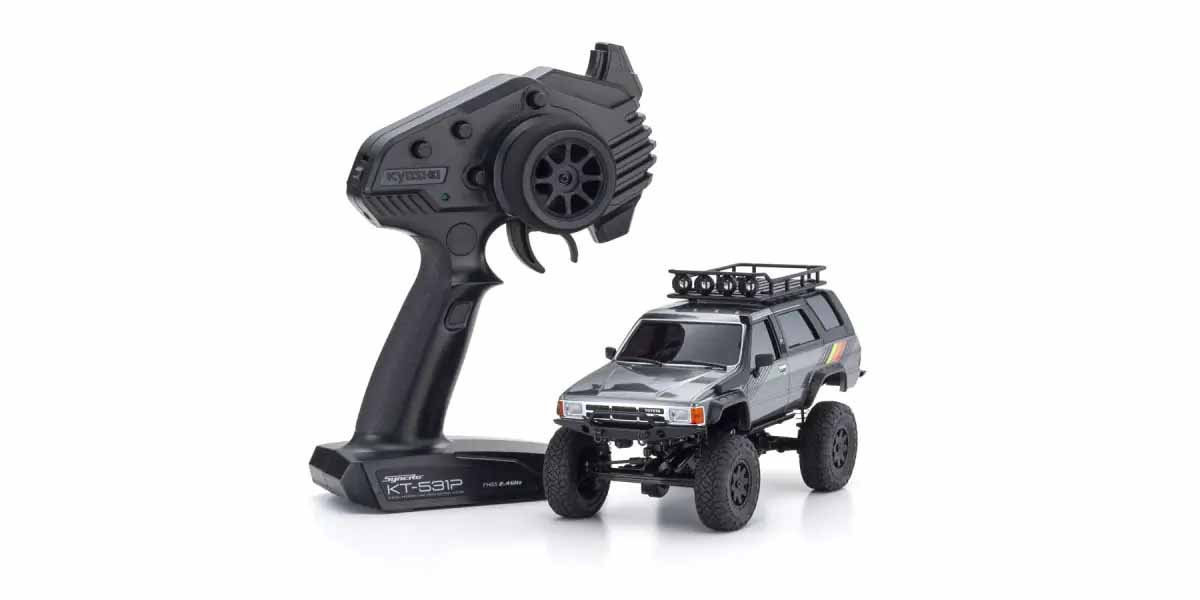 Kyosho Mini-Z 4X4 MX-01 Toyota 4-Runner Dark Grey Metallic (KT531P) 32540GM - Abbildung 3