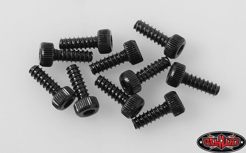 RC4WD Socket Head Self Tapping Screws M2 X 6mm (Black) Z-S1584