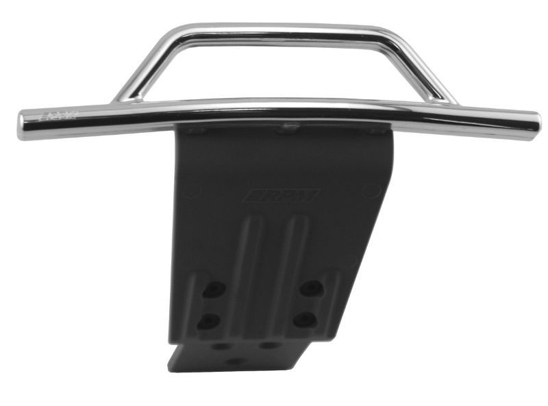 RPM Bumper vorn+Skid-Platte chrome TRX Slash 4x4 80023
