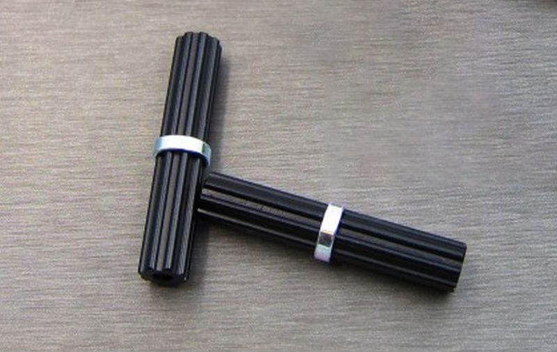 SAMIX Alum. Antriebswelle innen 1 kurz/lang schwarz für Axial SCX10-2 SCX2-6044H
