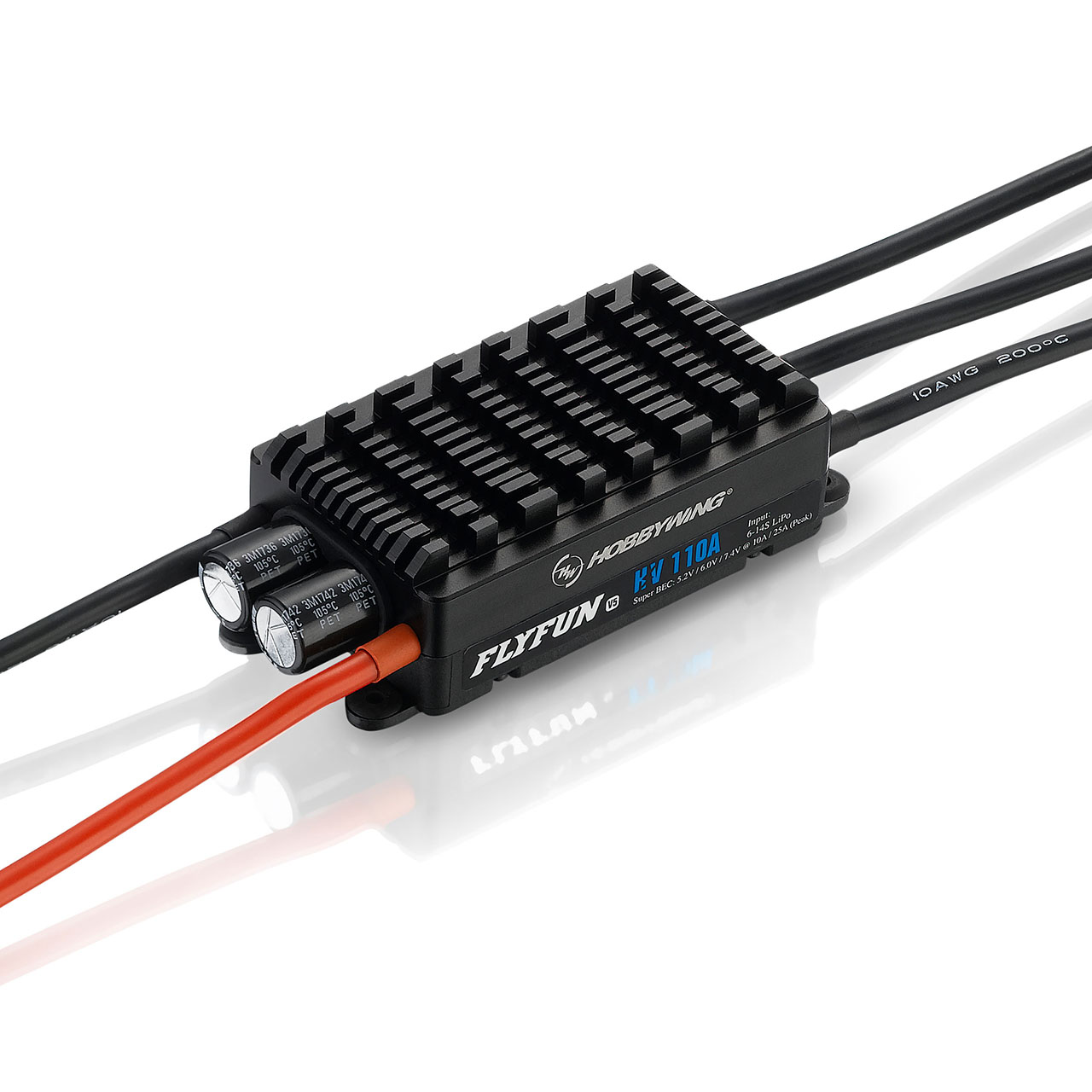 Hobbywing FlyFun V5 110A Regler 6-14s OPTO HW30201701