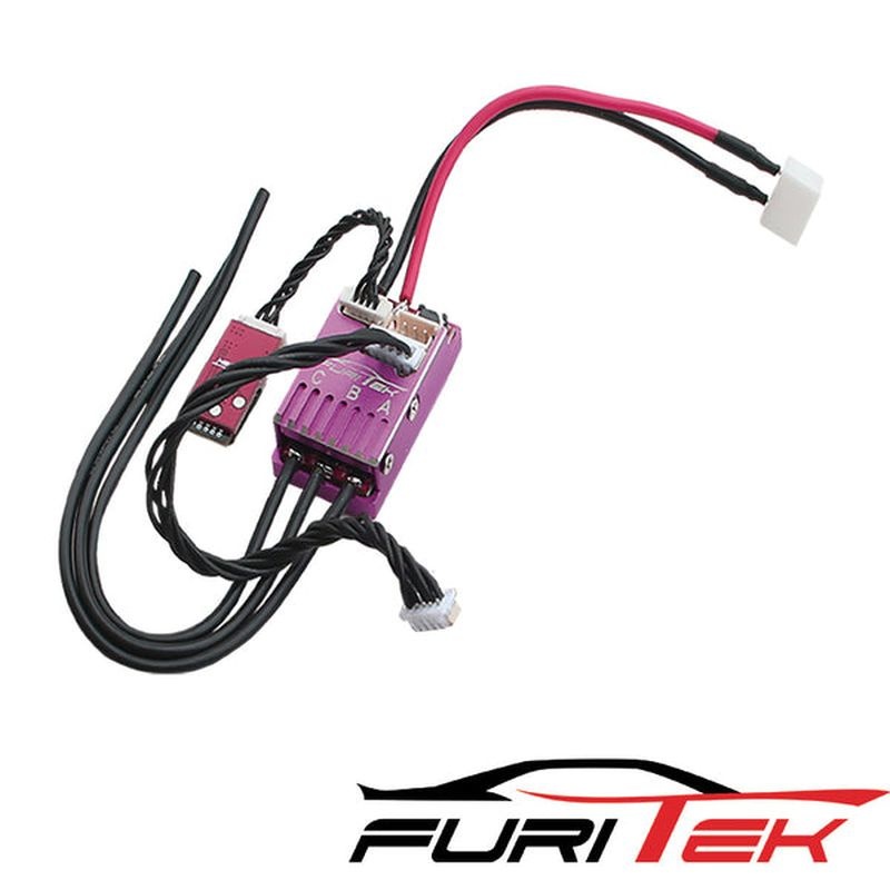 FURITEK CYCLOS 2S LIPO 20A/40A BL SENSOr ESC DRIFT/RACE +BT  purble mini z -1/24 (Electronics) FUR-2198