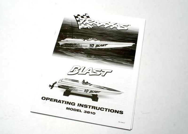 Traxxas BLAST OPERATING MANUAL 3899