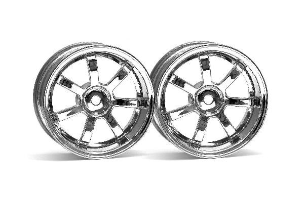 HPI Rays Gram Lights 57S-Pro Felgen (Chrom/6mm) 3317