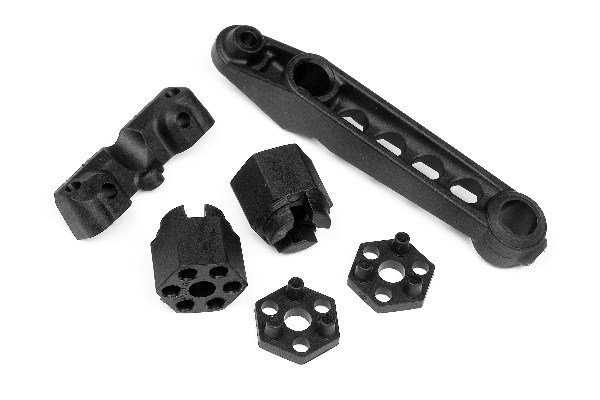 HPI Karohalter vorne/Lenkhebel Set (2St/Cup Racer 1M) 85279