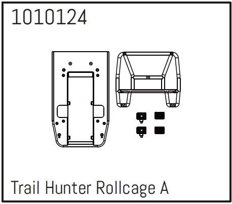 Hobby Plus T-Hunter Rollcage Set A - PRO Crawler 1:18 240271
