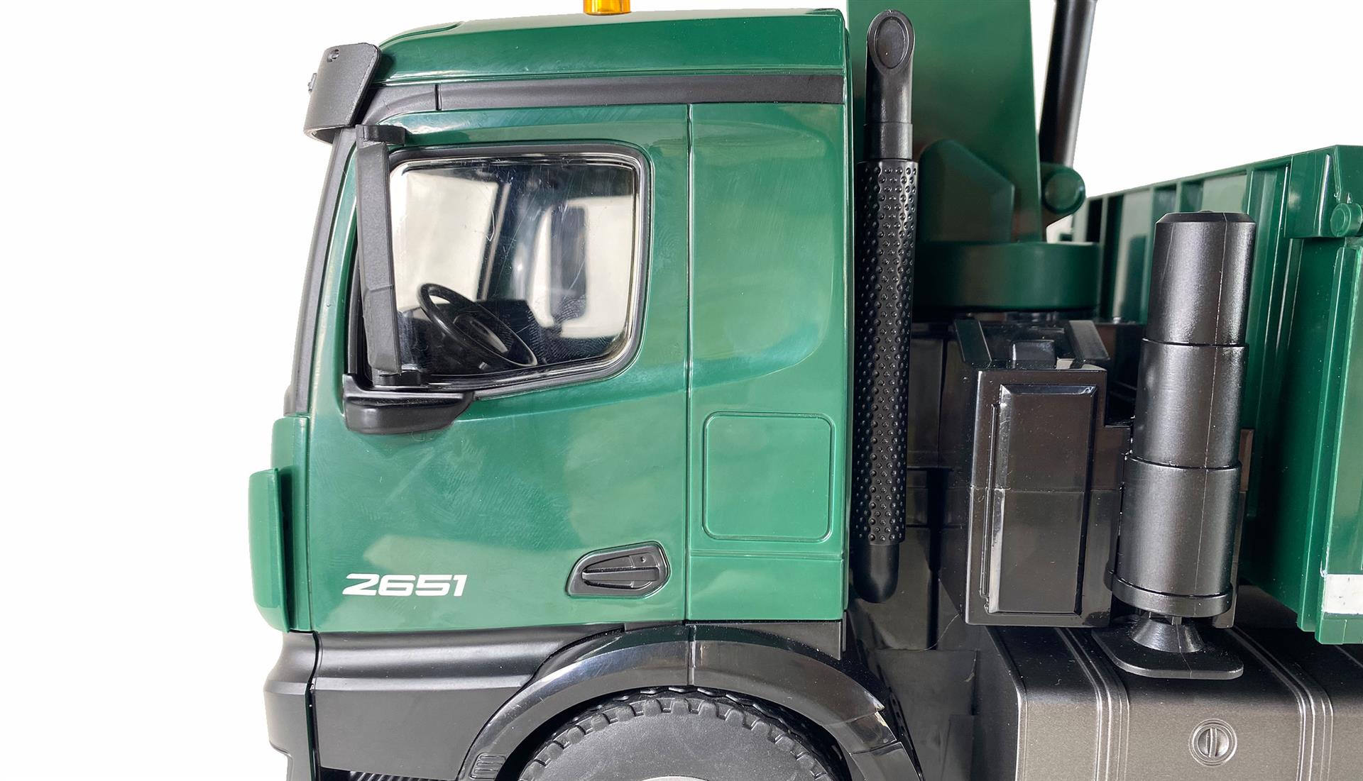 Amewi Mercedes-Benz Arocs Lizenz Kranwagen mit Kipper RTR grün 22568 - Abbildung 6