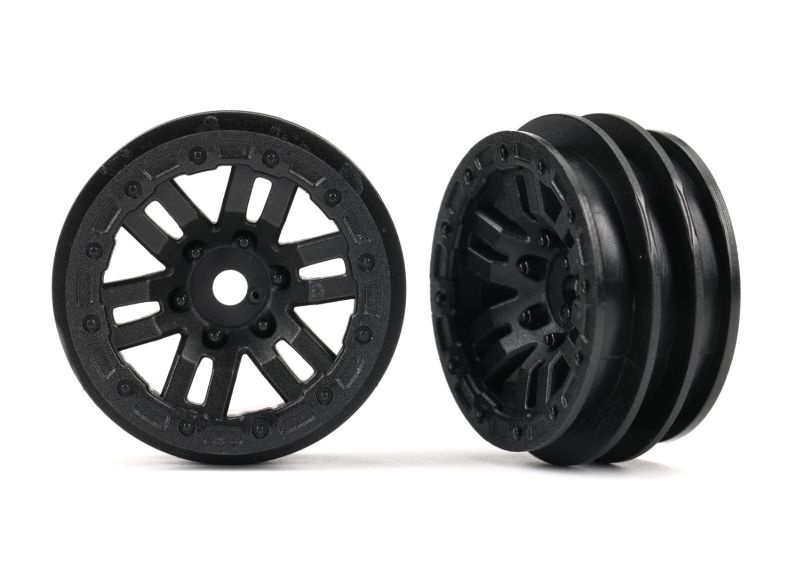 Traxxas Felgen 1.0 (black) (2) 9768