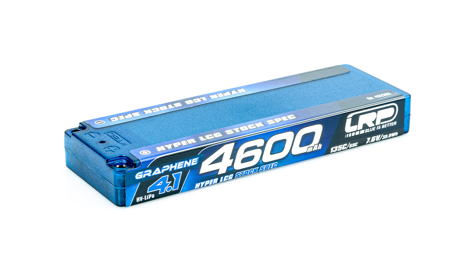LRP HV Hyper LCG Stock Spec GRAPHENE-4.1 4600mAh Hardcase Akku 7.6V LiPo 135C / 65C